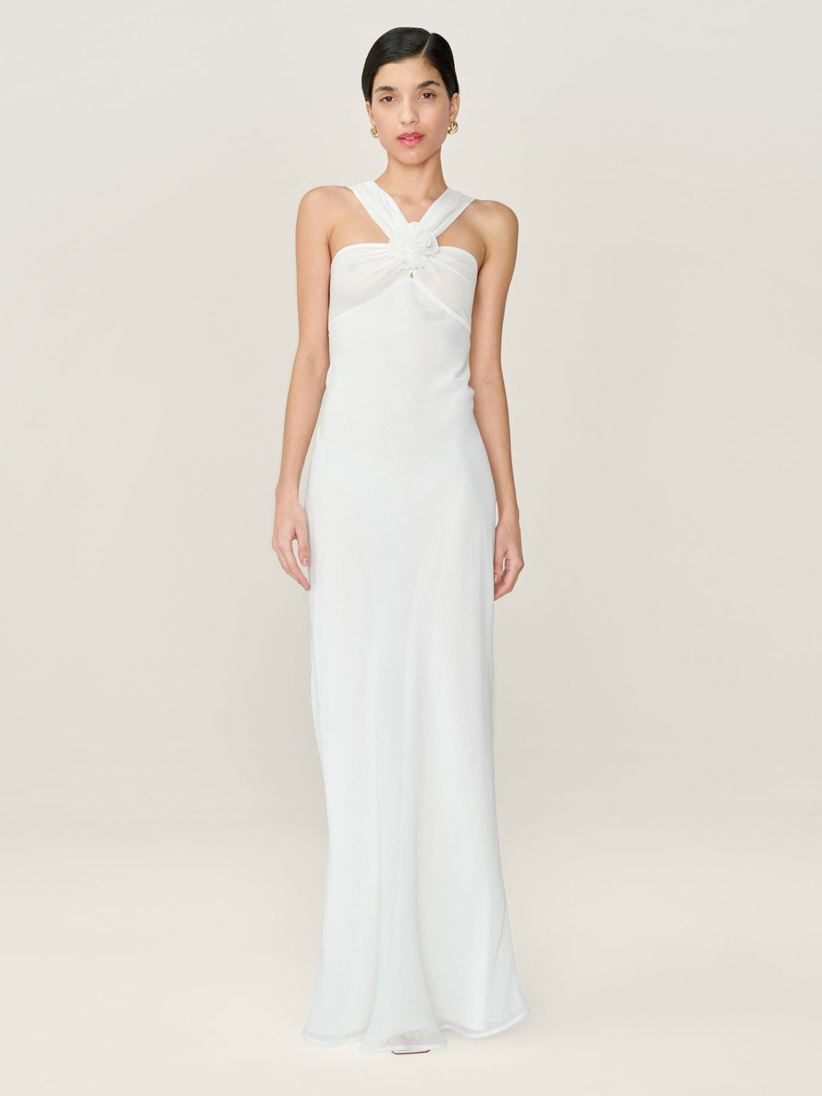 Amelie Dress in Ivory