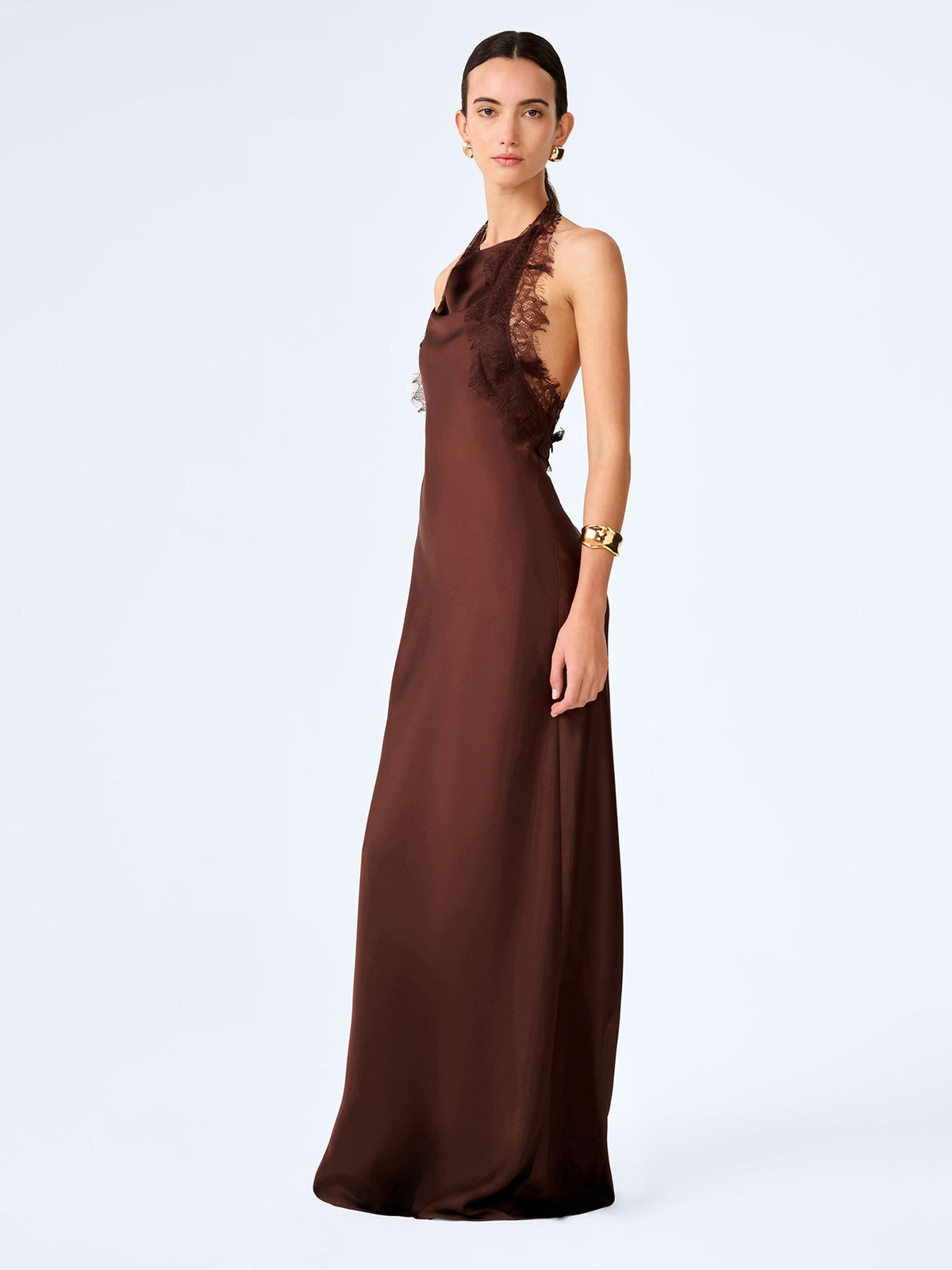 Benita Dress in Chocolate