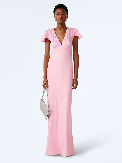 Fai Dress in Bleached Mauve
