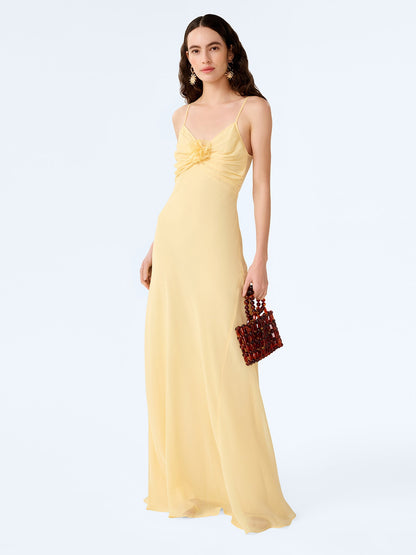 Lisa Dress in Double Cream