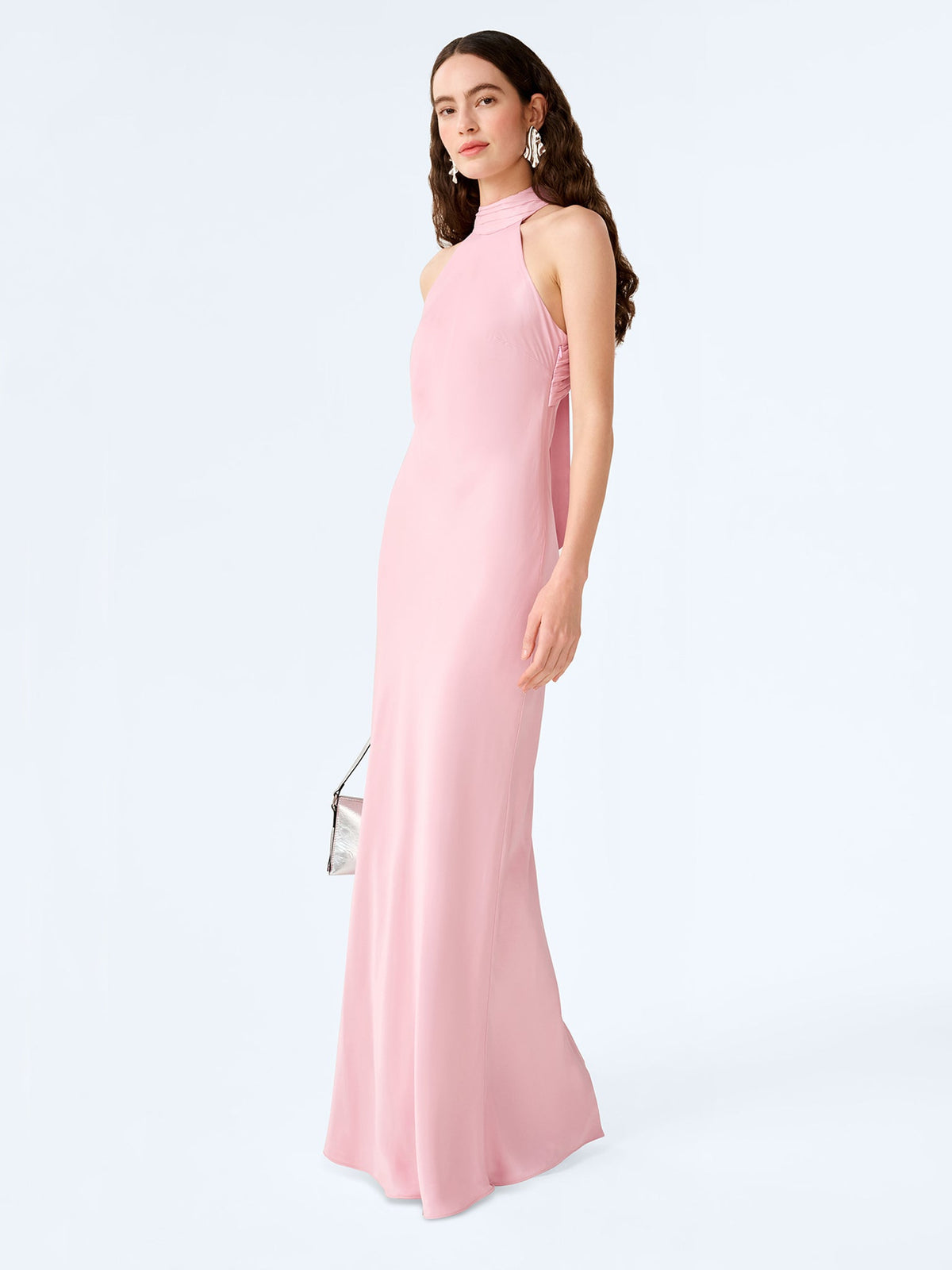 Milos Dress in Bleached Mauve