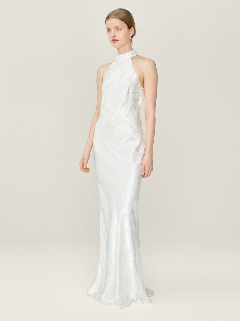 Amelie Dress in Ivory