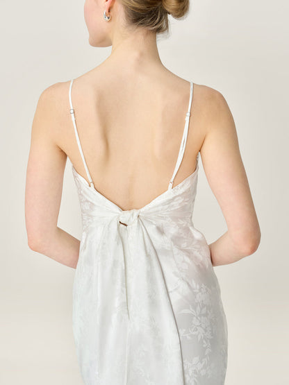 Milos Dress in Ivory