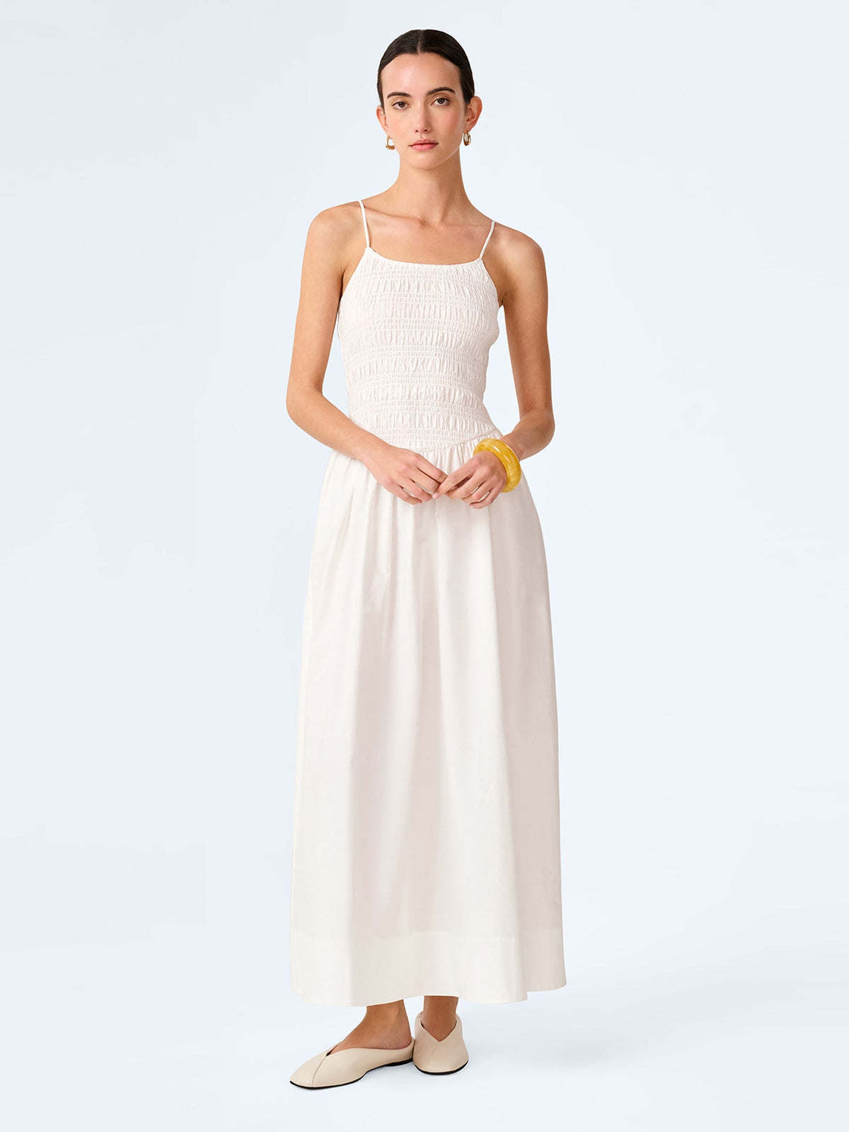 Paulina Dress in White