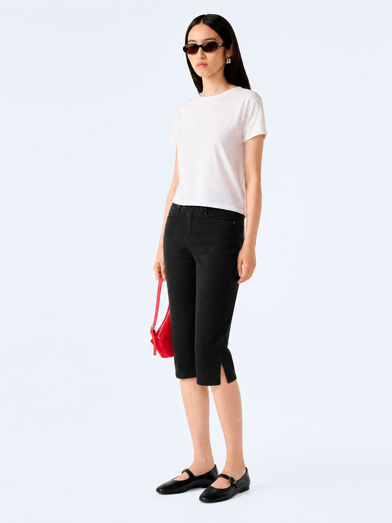 Rhone Capri Jean in Black